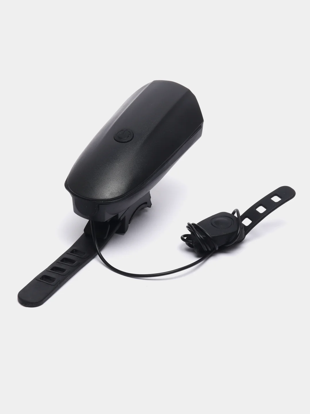 Велосипедный передний светодиодный фонарь с клаксоном и зарядкой через USB