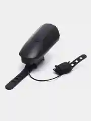 Велосипедный передний светодиодный фонарь с клаксоном и зарядкой через USB