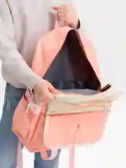 Розовый рюкзак 4 в 1 - многофункциональный комплект для девочки