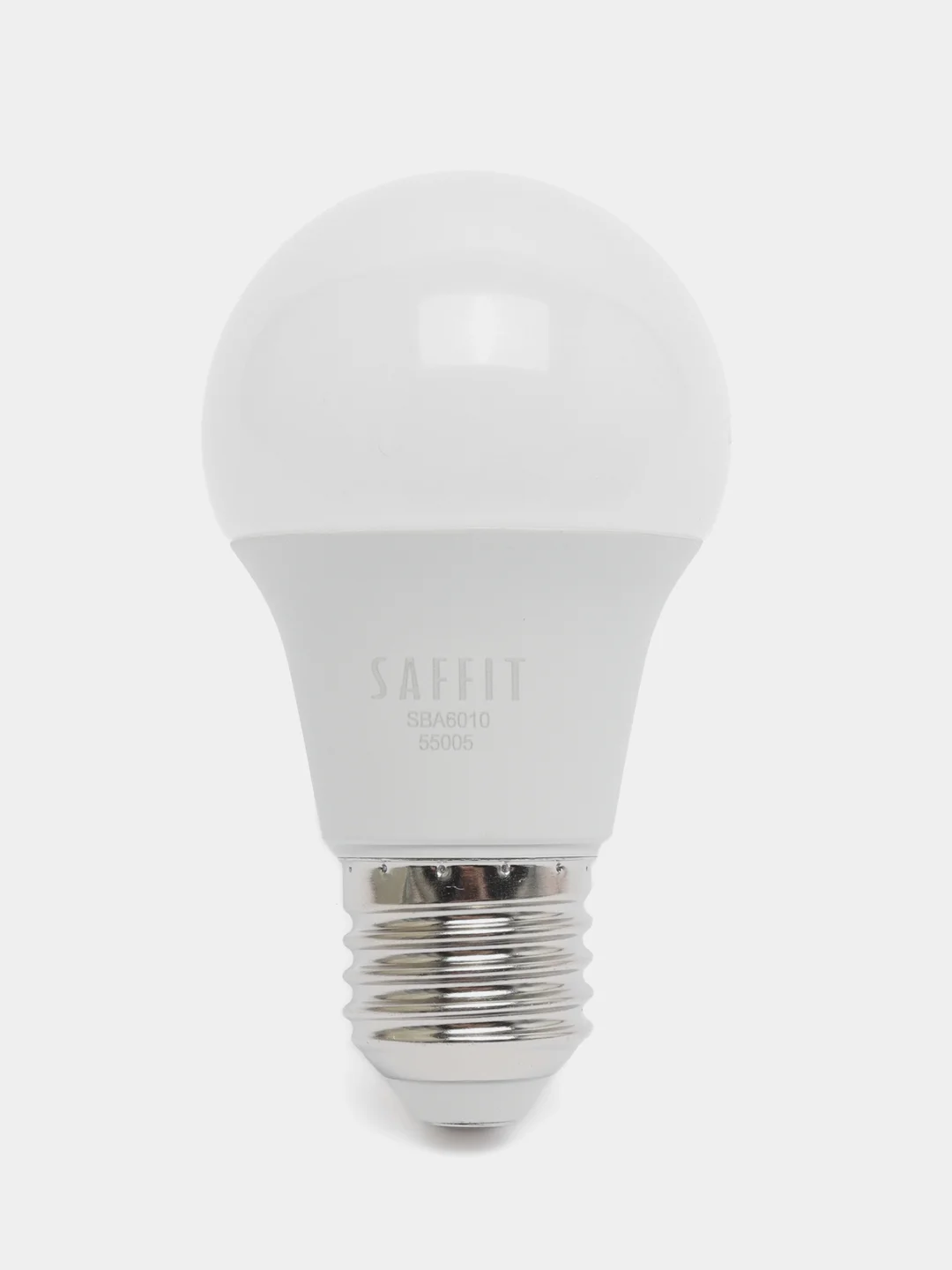 Лампа светодиодная, 10W 230V E27 4000K A60, SBA6010, 55005