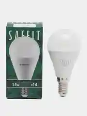 Лампа светодиодная, 15W 230V E14 6400K G45, SBG4515