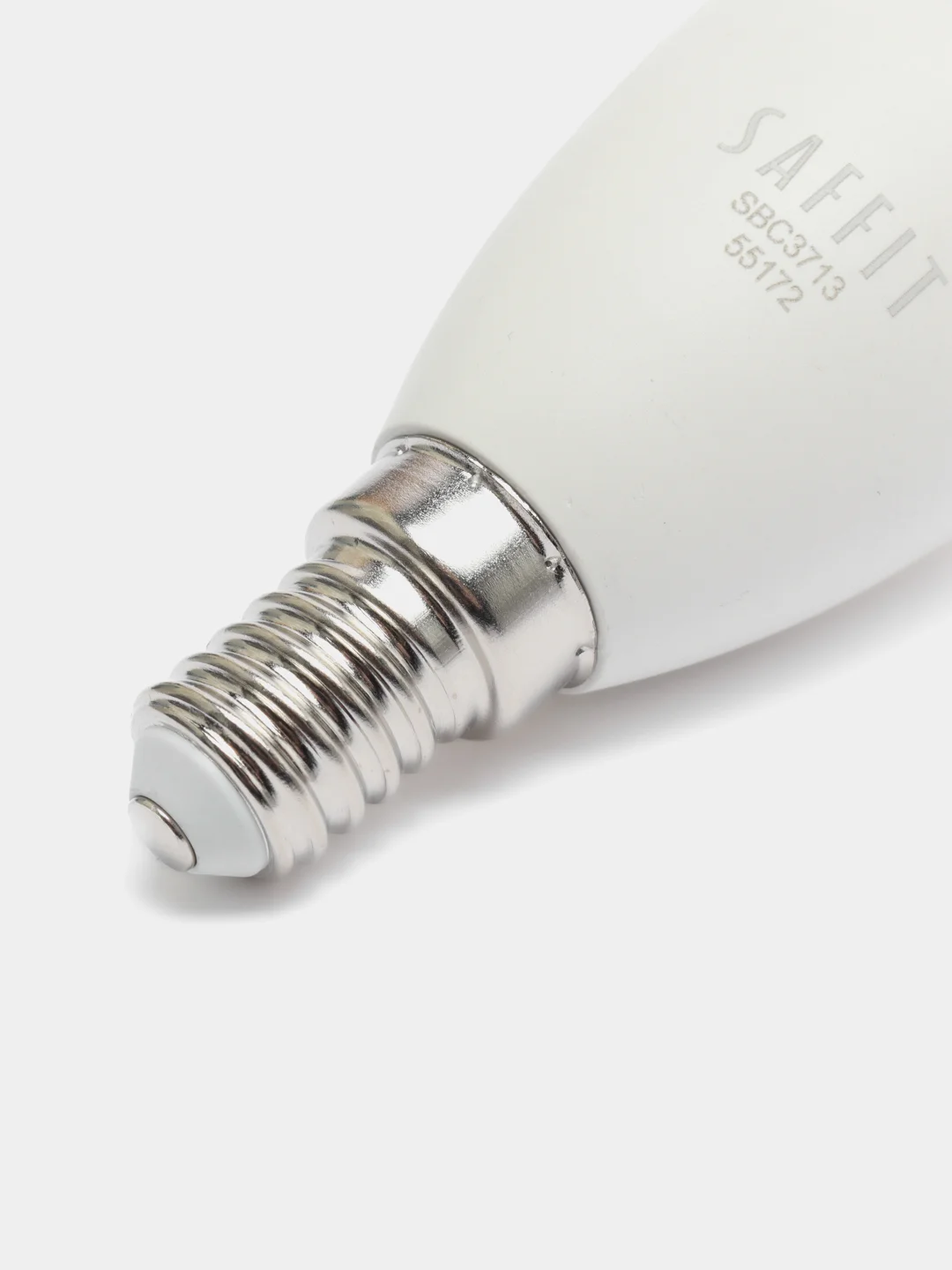 Лампа светодиодная, 13W 230V E14 6400K C37, SBC3713, 55172