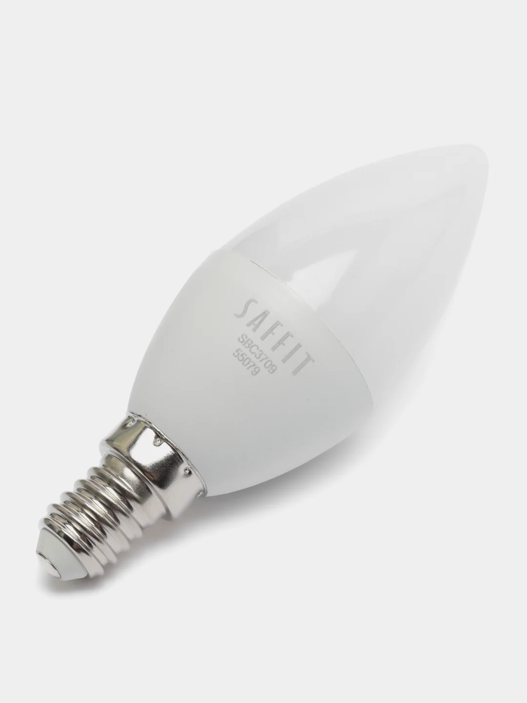 Лампа светодиодная, 9W 230V E14 4000K C37, SBC3709 55079