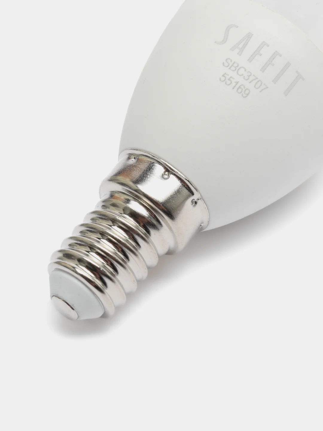 Лампа светодиодная, 7W 230V E14 6400K C37, SBC3707, 55169