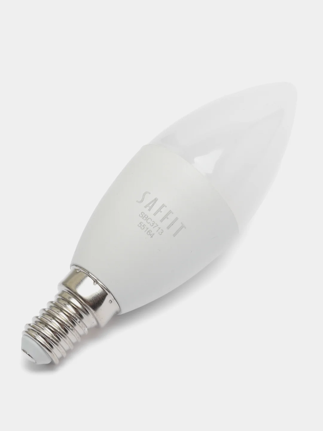 Лампа светодиодная, 13W 230V E14 4000K C37, SBC3713, 55164