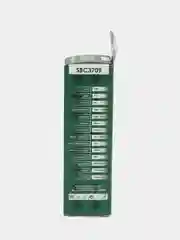 Лампа светодиодная, 9W 230V E14 6400K на ветру C37T, SBC3709