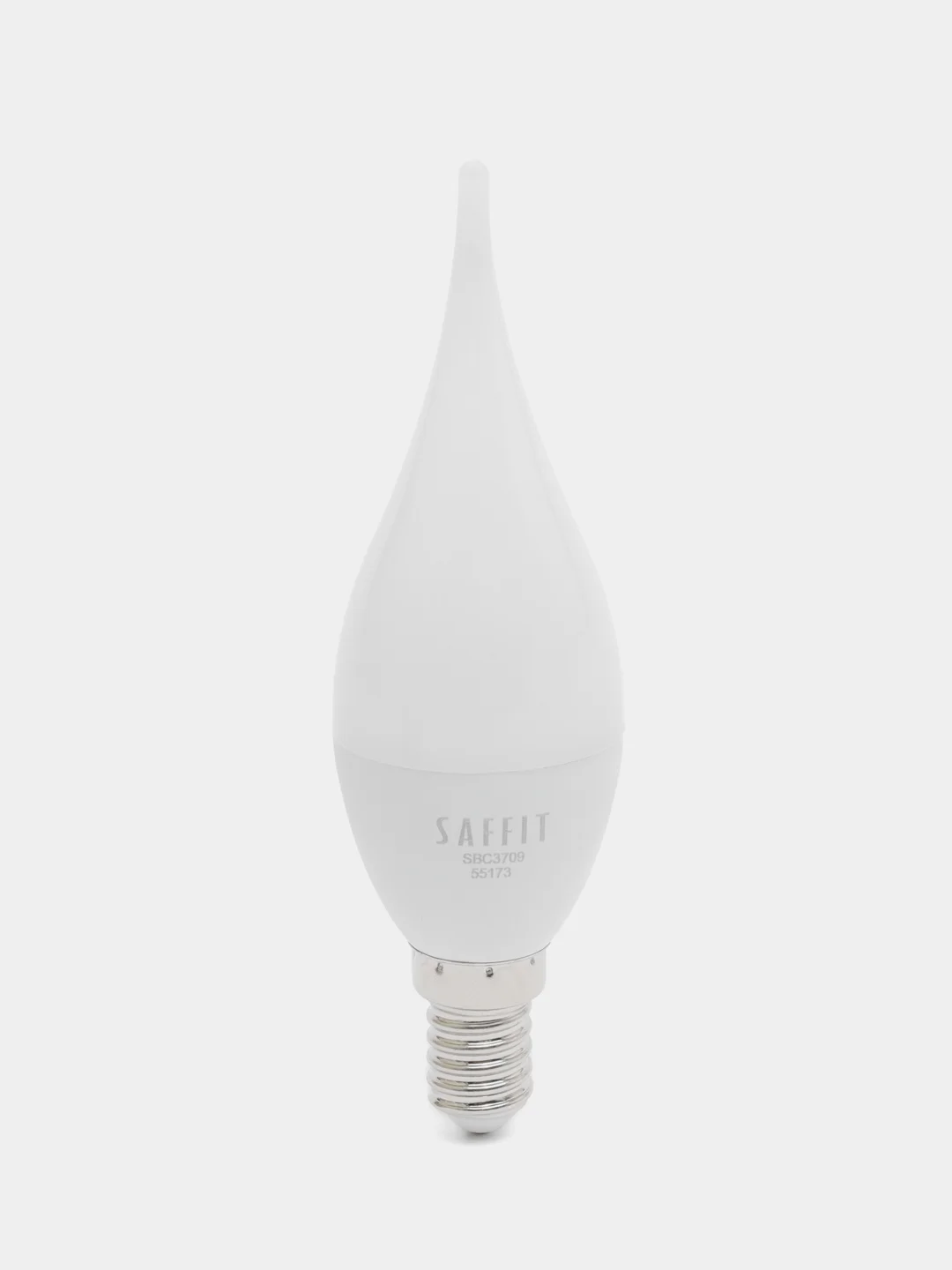 Лампа светодиодная, 9W 230V E14 6400K на ветру C37T, SBC3709