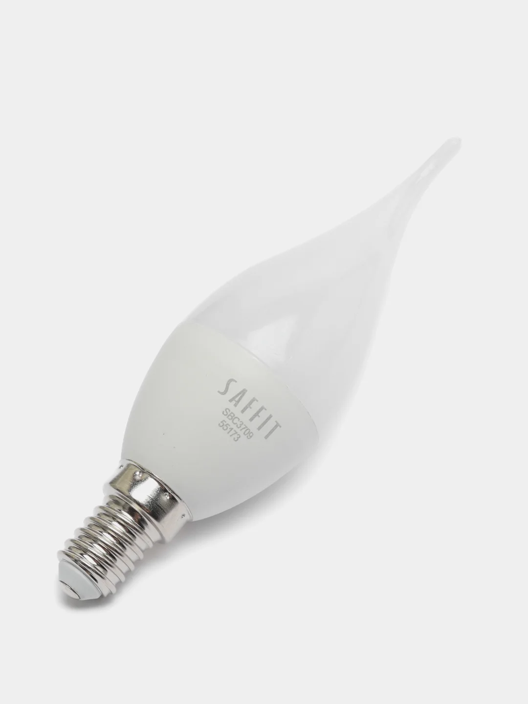Лампа светодиодная, 9W 230V E14 6400K на ветру C37T, SBC3709