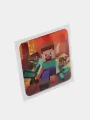 Золотистый хаки 3d-стикеры, наклейки на телефон Minecraft (Майнкрафт), Маша и Медведь