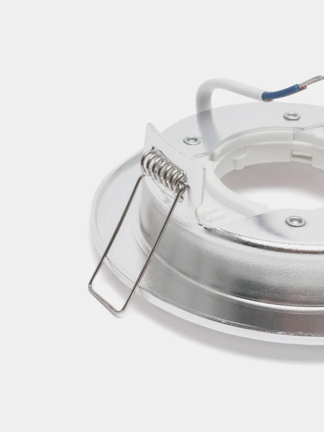 Светильник потолочный встраиваемый, 15W 230V  GX53, хром без лампы, DL388