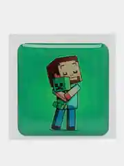Багровый 3d-стикеры, наклейки на телефон Minecraft (Майнкрафт), Маша и Медведь
