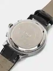 Угольный мужские наручные часы Lige 9810 с хронографом, в подарочной упаковке