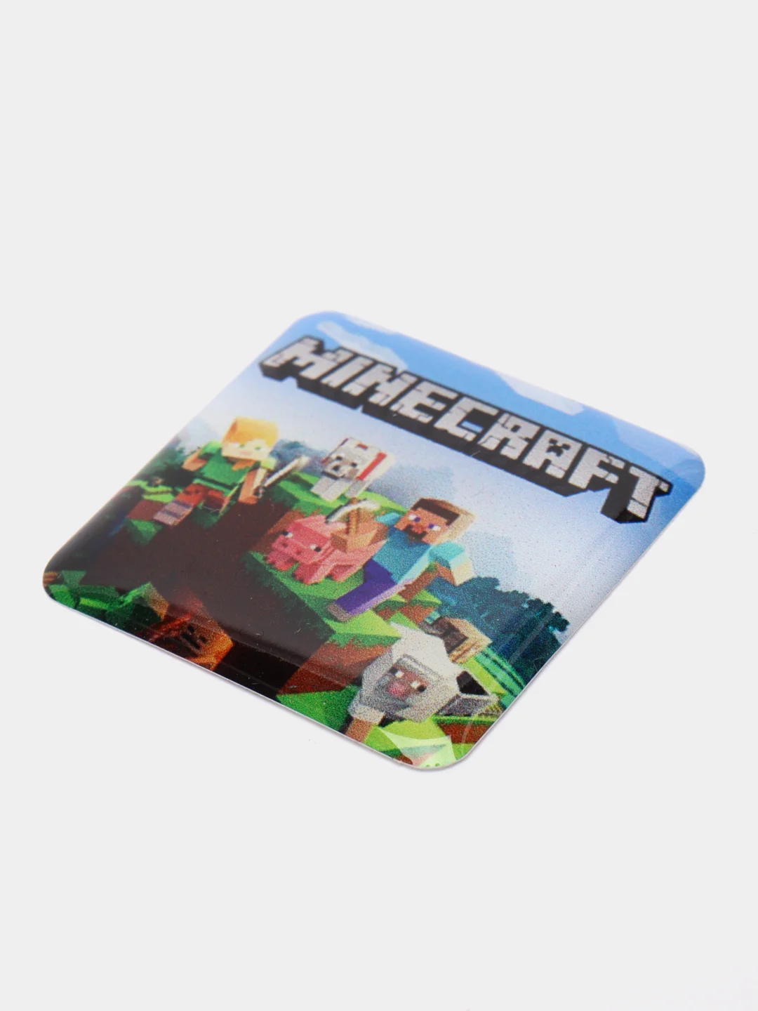 Вишнёвый 3d-стикеры, наклейки на телефон Minecraft (Майнкрафт), Маша и Медведь