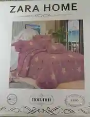 Фуксия комплект постельного белья, размер ЕВРО, состав ткани - хлопок 80%, полиэстер -20%%