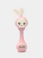 Розовый музыкальная игрушка погремушка для новорожденных Зайка
