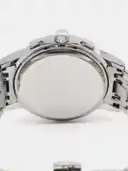 Серебряный мужские наручные часы Lige 9810 с хронографом, в подарочной упаковке