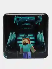 Бежевый 3d-стикеры, наклейки на телефон Minecraft (Майнкрафт), Маша и Медведь