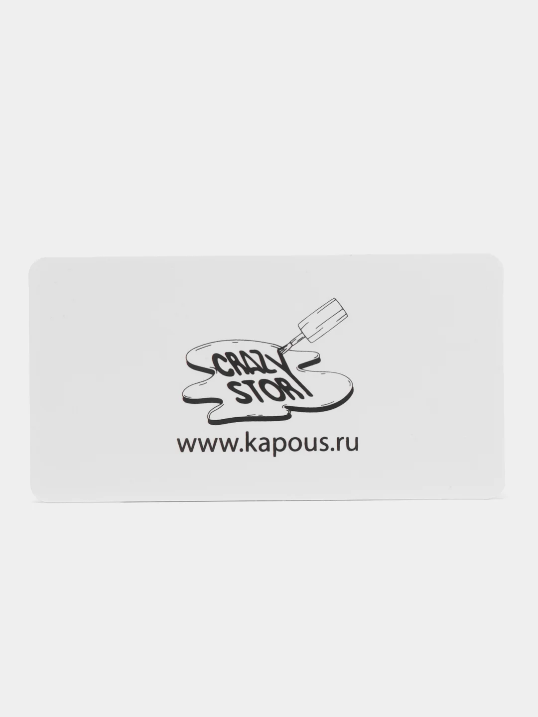 Пластина для стемпинга "Scribble 3" "Crazy story". Kapous. Арт. 2839