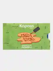 Пластина для стемпинга "Flower 6" "Crazy story". Kapous. Арт. 2809
