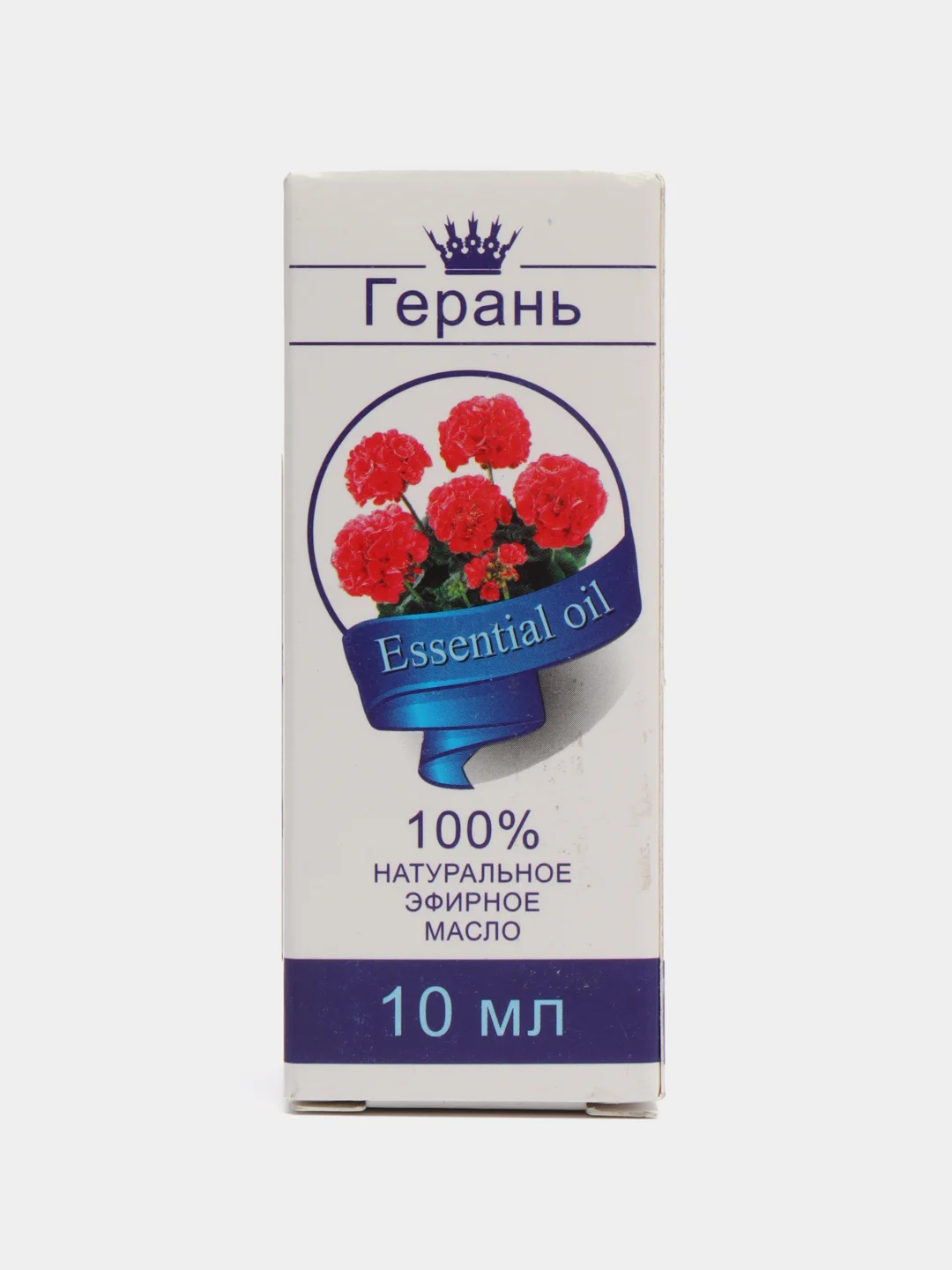 Эфирное масло "Герань", флакон-капельница, 10 мл