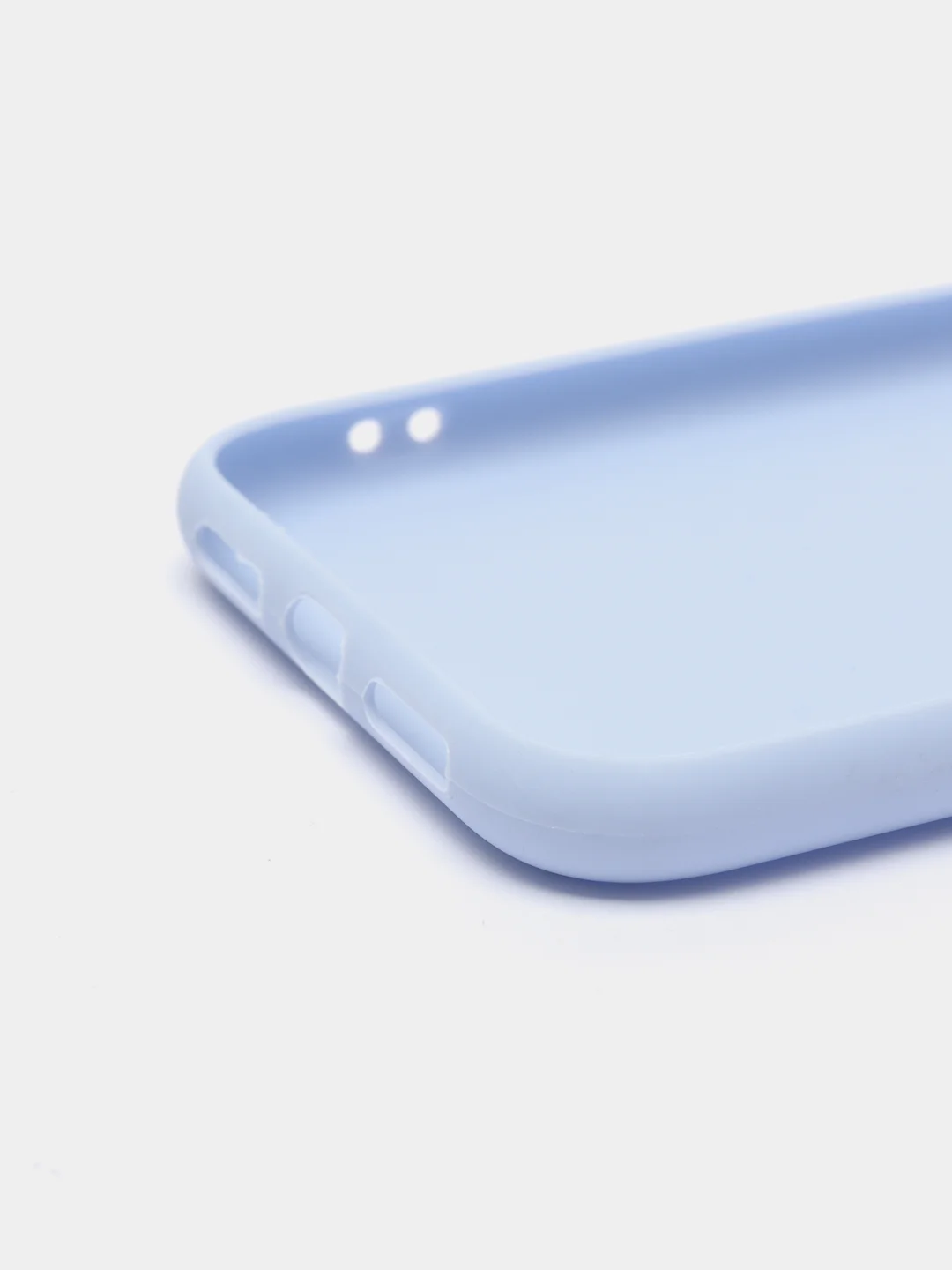 Светло-синий чехол на iPhone 11, защитный, противоударный бампер на Айфон 11