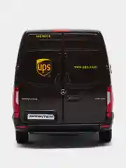 Машинка металлическая инерционная Mercedes-Benz Sprinter UPS Edition 1:48 KT5430D/Kinsmart