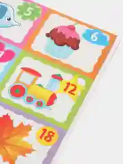 Желтый наклейки для детского сада А3/шкафчики/кроватки/стульчики/полотенца