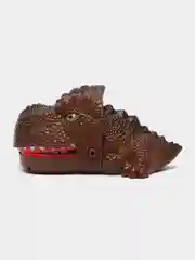 Зубастый крокодил, акула