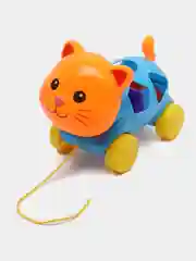Голубой каталка "Кошечка-сортер", 200536616
