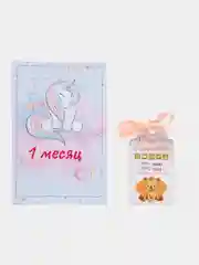 Розовый карточки для фотосессии малышей