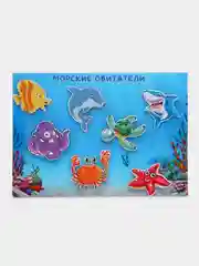 Голубой развивающие игры на липучках, ручная работа,Алфавит,календарь,морской бой