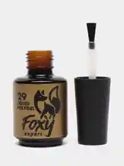 Светло-бежевый жидкий полигель Foxy expert для донаращивания ногтей, во флаконе, 18 г