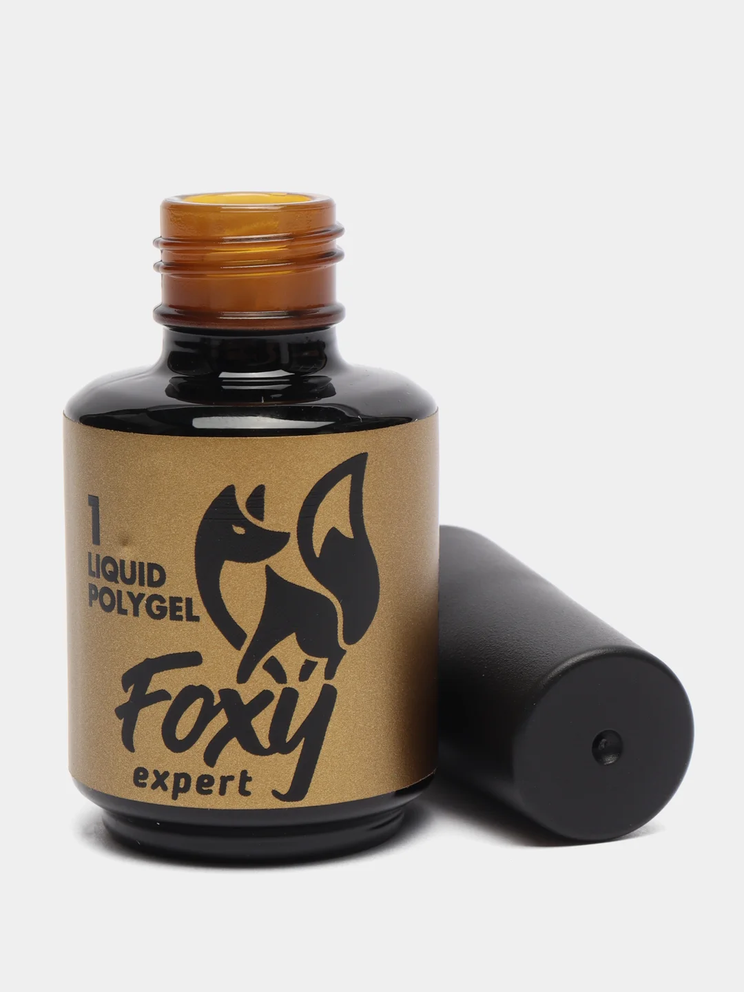 Лавандовый жидкий полигель Foxy expert для донаращивания ногтей, во флаконе, 18 г