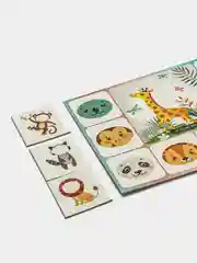 Салатовый настольные игры для детей на Новый год, 28-100 карт