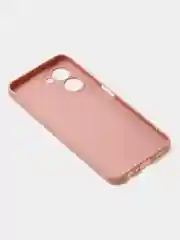Пудровый чехол для Realme C33 (4G) матовый, с дополнительной защитой камеры