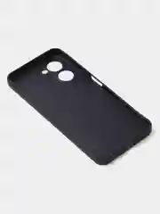 Черный чехол для Realme C33 (4G) матовый, с дополнительной защитой камеры