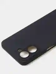 Черный чехол для Realme C33 (4G) матовый, с дополнительной защитой камеры