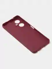 Бордовый чехол для Tecno Camon 19 / Camon 19 Pro цветной матовый с дополнительной защитой камеры