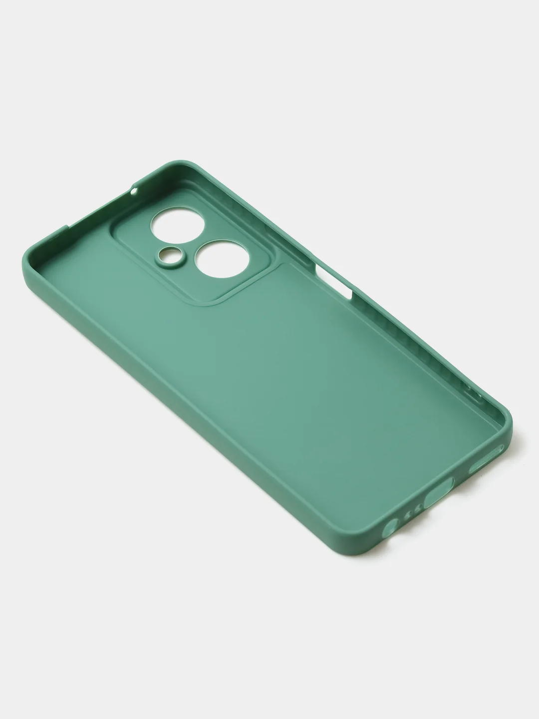 Зеленый чехол для Tecno Camon 19 / Camon 19 Pro цветной матовый с дополнительной защитой камеры