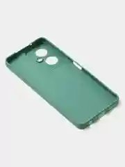 Зеленый чехол для Tecno Camon 19 / Camon 19 Pro цветной матовый с дополнительной защитой камеры