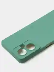 Зеленый чехол для Tecno Camon 19 / Camon 19 Pro цветной матовый с дополнительной защитой камеры