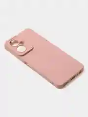Пудровый чехол для Tecno Camon 19 / Camon 19 Pro цветной матовый с дополнительной защитой камеры