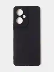 Черный чехол для Tecno Camon 19 / Camon 19 Pro цветной матовый с дополнительной защитой камеры