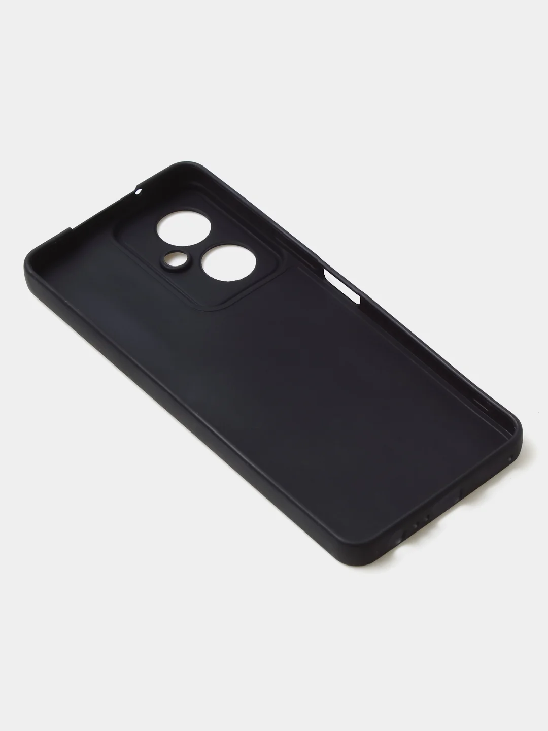 Черный чехол для Tecno Camon 19 / Camon 19 Pro цветной матовый с дополнительной защитой камеры