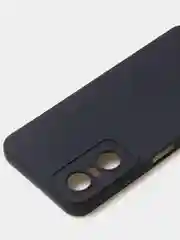 Черный чехол для Tecno Pop 6 Pro, цветной, матовый, с дополнительной защитой камеры