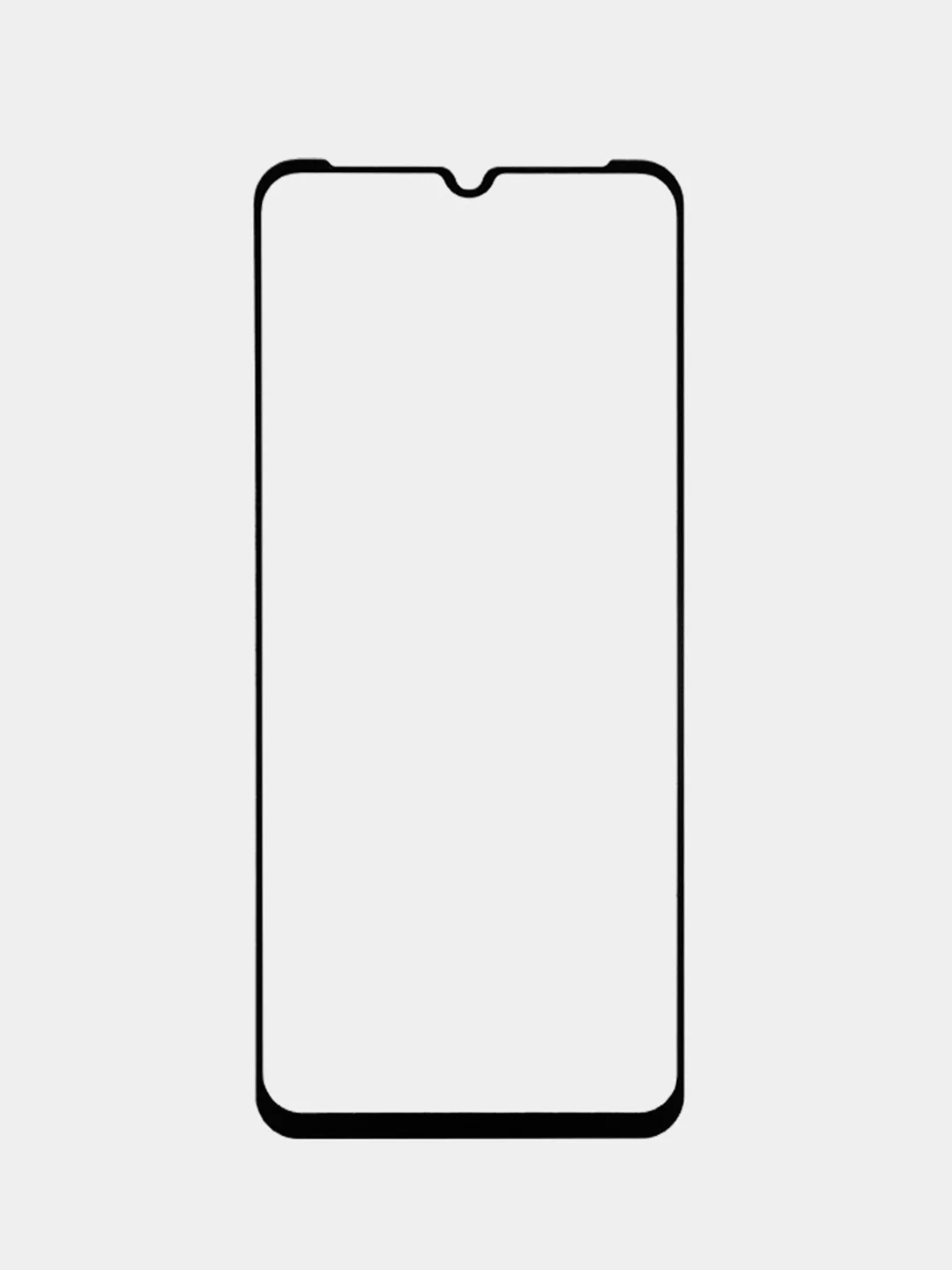 Защитное стекло ROSCO для Nokia G20 / G10 / 6,3 с олеофобным покрытием и черной рамкой