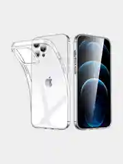 Чехол для iPhone (Айфон) 12, 13, 14, Pro Max, Про Макс, Plus,силиконовый, прозрачный