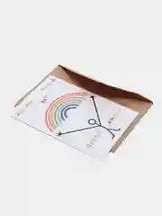 Открытка с днем рождения, "Желаю яркой жизни", 10х15 см
