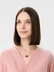 Аметистовый цепочка с кулоном "Бабочка", женская