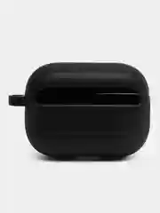 Черный углеродный защитный чехол для наушников Apple AirPods Pro/ ударопрочный